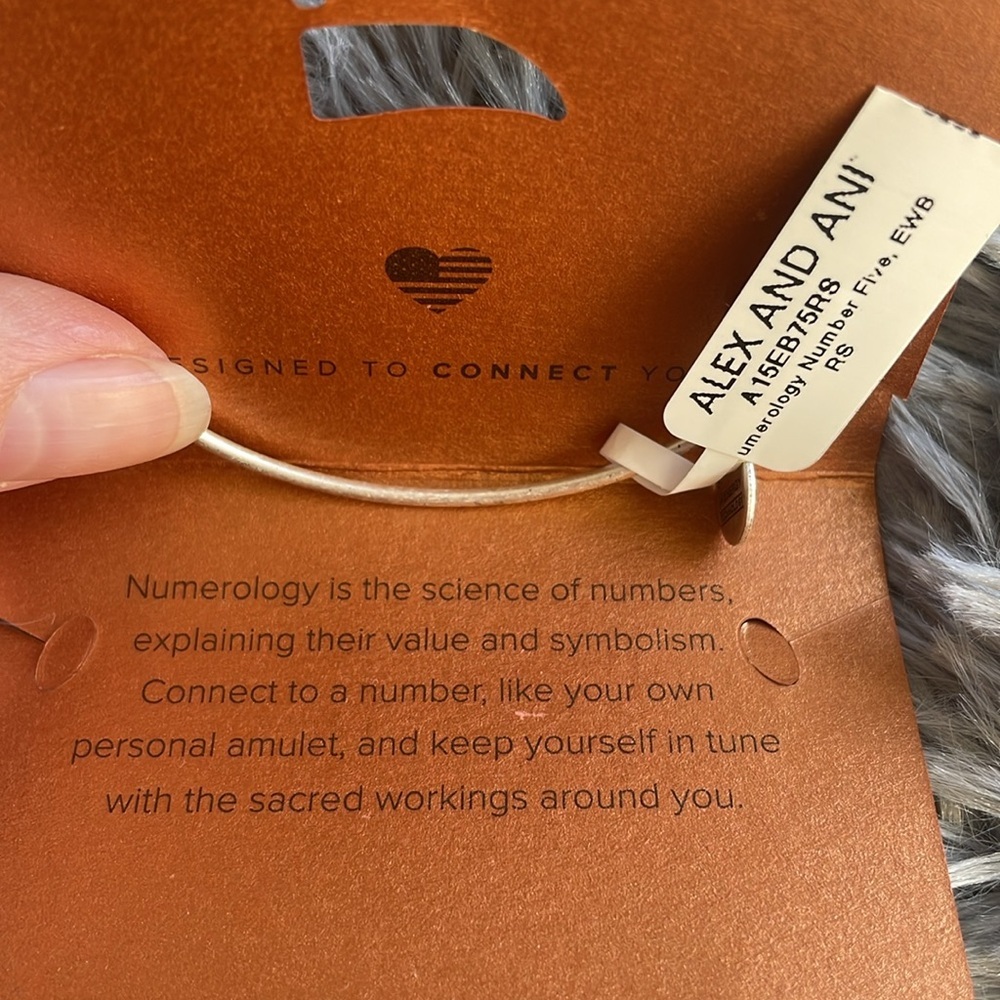 Alex and Ani Numerology ‘5’ Bracelet & Necklace Set - Picture 9 of 10
